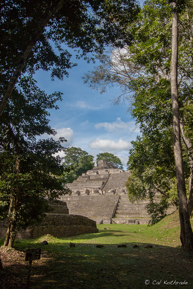 Mayan ruins of Caracol Belize