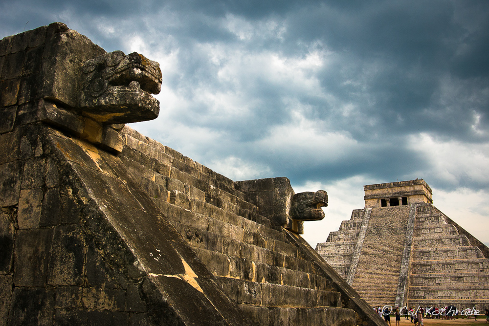Mayan ruins of Chitzen Itza, Mexico.
