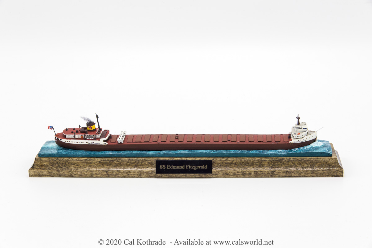 1/200 scale Edmund Fitzgerald